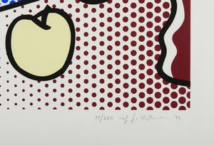 LICHTENSTEIN ROY (1923 - 1997) : Still Life with Red Jar.  - Asta Asta 413 | GRAFICA MODERNA, FOTOGRAFIA E MULTIPLI D'AUTORE Online - Associazione Nazionale - Case d'Asta italiane