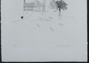 HOCKNEY DAVID (n. 1937) : The glass mountain (Old Rinkrank).  - Asta Asta 413 | GRAFICA MODERNA, FOTOGRAFIA E MULTIPLI D'AUTORE Online - Associazione Nazionale - Case d'Asta italiane