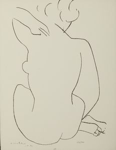 MATISSE HENRI (1869 - 1954) : D'Apres. Lotto composto da n.11 fogli.  - Asta Asta 413 | GRAFICA MODERNA, FOTOGRAFIA E MULTIPLI D'AUTORE Online - Associazione Nazionale - Case d'Asta italiane