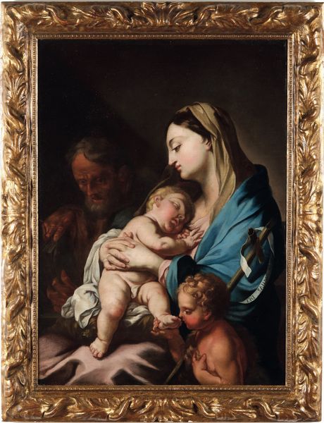 Francesco Trevisani : Sacra Famiglia con San Giovannino  - Asta Old Masters - Associazione Nazionale - Case d'Asta italiane