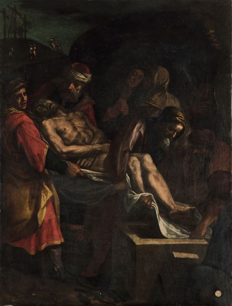 Lazzaro Tavarone, Attribuito a : Deposizione di Cristo  - Asta Old Masters - Associazione Nazionale - Case d'Asta italiane