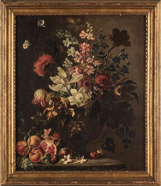 Tommaso Realfonso : Natura morta con vaso di fiori  - Asta Old Masters - Associazione Nazionale - Case d'Asta italiane