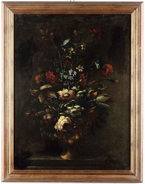 Scuola napoletana del XVIII secolo Natura morta con vaso di fiori  - Asta Old Masters - Associazione Nazionale - Case d'Asta italiane