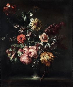 Franz Werner Von Tamm - Natura morta con vaso di fiori