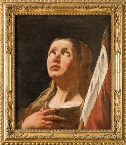 Giovanni Battista Piazzetta : SantOrsola  - Asta Old Masters - Associazione Nazionale - Case d'Asta italiane