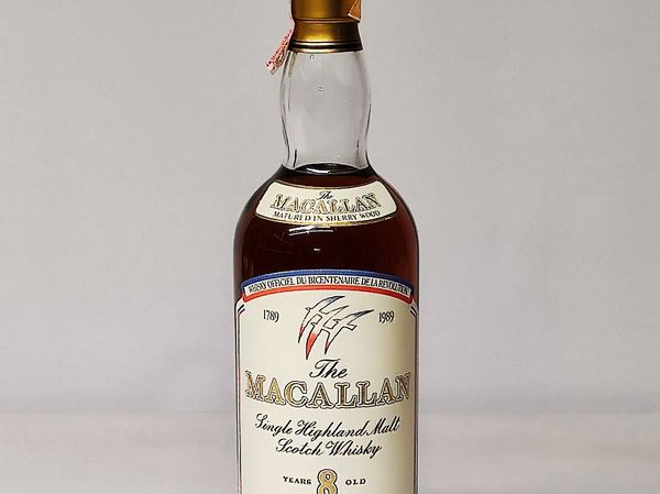 Macallan 1989 8 Years Old, Highland Malt Whisky  - Asta Whisky & Co. - Associazione Nazionale - Case d'Asta italiane