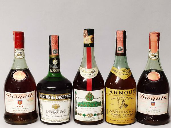 Bisquit, Gaston de Lagrange, Napoleon, Arnoux, Cognac  - Asta Whisky & Co. - Associazione Nazionale - Case d'Asta italiane