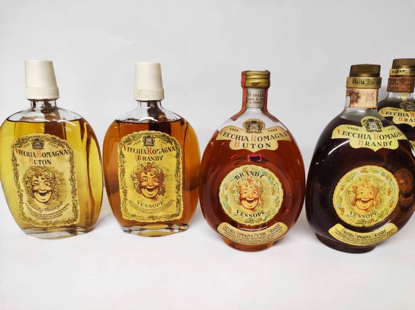 Vecchia Romagna Vessope, Brandy  - Asta Whisky & Co. - Associazione Nazionale - Case d'Asta italiane