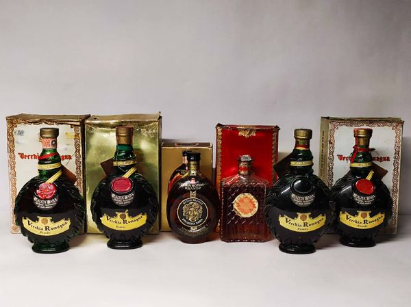 Vecchia Romagna, Brandy  - Asta Whisky & Co. - Associazione Nazionale - Case d'Asta italiane