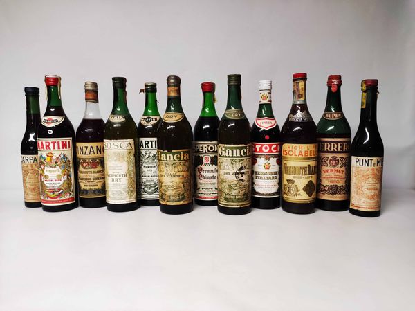 Vermouth, Collezione Italiana  - Asta Whisky & Co. - Associazione Nazionale - Case d'Asta italiane