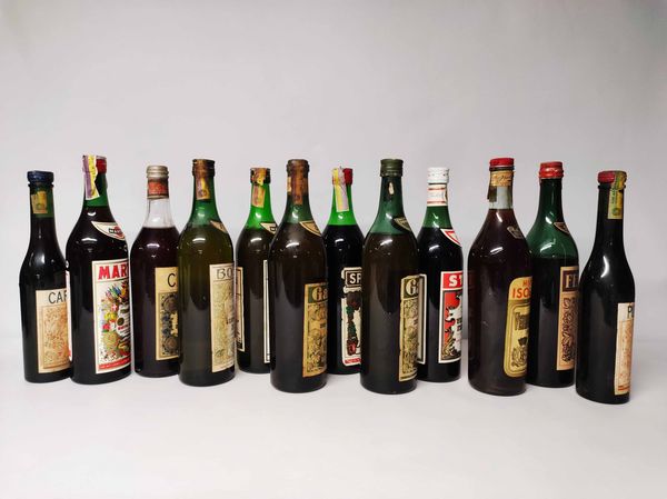 Vermouth, Collezione Italiana  - Asta Whisky & Co. - Associazione Nazionale - Case d'Asta italiane