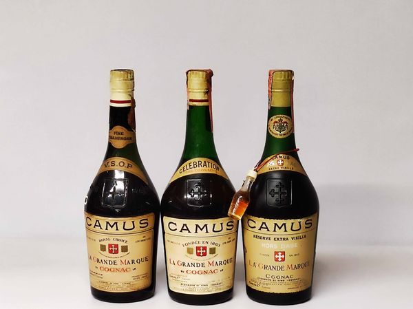 Camus La Grande Marque, Cognac  - Asta Whisky & Co. - Associazione Nazionale - Case d'Asta italiane