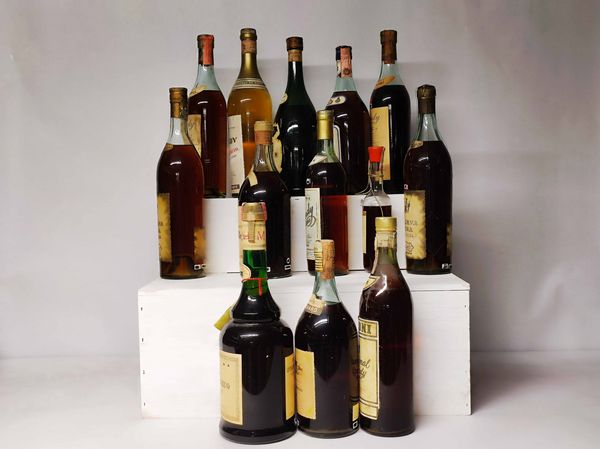 Antinori, Branca, Gambarotta, Reina, Moroni, De Bernard, Pietro Mazzetti, Vecchio 800, Brandy  - Asta Whisky & Co. - Associazione Nazionale - Case d'Asta italiane