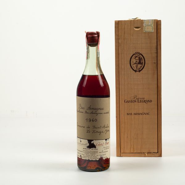 Domaine de Saint Aubin, Bas Armagnac 1960  - Asta Whisky & Co. - Associazione Nazionale - Case d'Asta italiane