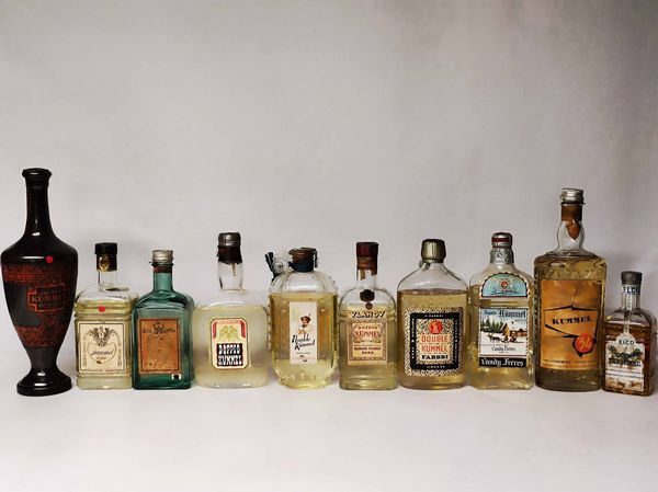Doppio Kummel, Liquore Collezione  - Asta Whisky & Co. - Associazione Nazionale - Case d'Asta italiane