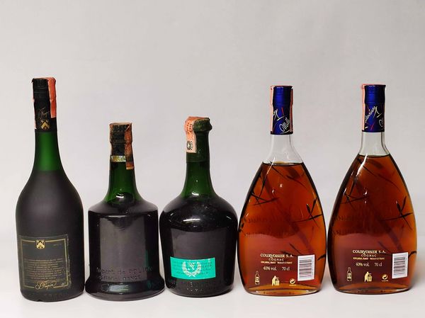 Frapin, Prince Hubert, Napoleon, Courvoisier, Cognac  - Asta Whisky & Co. - Associazione Nazionale - Case d'Asta italiane