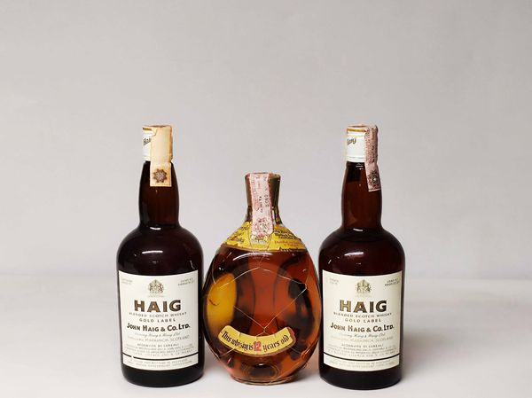 Haig, Dimple 12 Years Old, Scoth Whisky  - Asta Whisky & Co. - Associazione Nazionale - Case d'Asta italiane