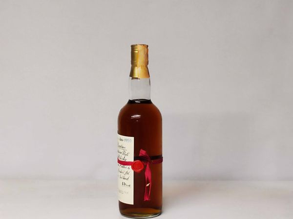 Macallan 1950 Red Ribbon, Single Highland Malt Scoth Whisky  - Asta Whisky & Co. - Associazione Nazionale - Case d'Asta italiane