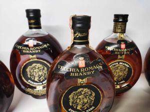 Vecchia Romagna Etichetta Nera, Brandy  - Asta Whisky & Co. - Associazione Nazionale - Case d'Asta italiane