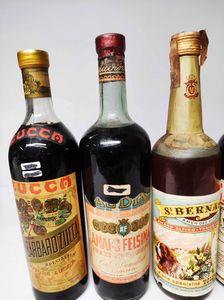 Zucca, Felsina, St. Bernard, S.Maria al Monte, Averna, Pietro Martini, Cinzano, Amari  - Asta Whisky & Co. - Associazione Nazionale - Case d'Asta italiane