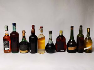 Latte di Suocera, Vecchia Pisa, Tonico, Anderson, Arak, Vieille Cure, D. Chiara, Marie Brizard, Abbati, Liquore & Amaro  - Asta Whisky & Co. - Associazione Nazionale - Case d'Asta italiane