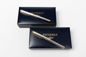 Due penne Waterman  - Asta Luxury Vintage e Penne da Collezione - Associazione Nazionale - Case d'Asta italiane