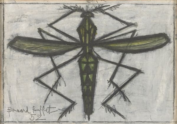 Bernard Buffet : Moustique  - Asta Arte Moderna e Contemporanea - Associazione Nazionale - Case d'Asta italiane