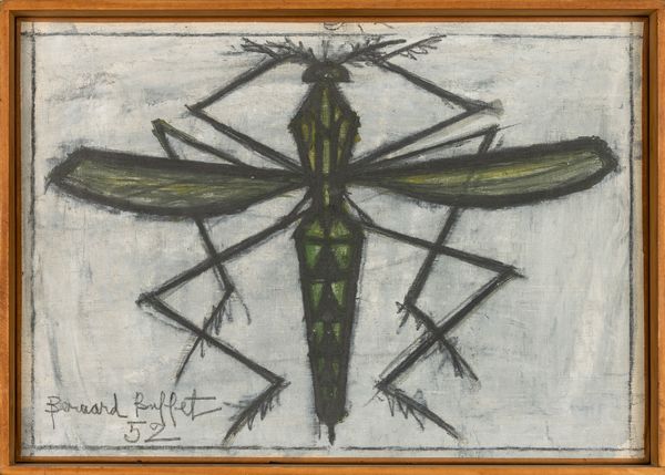 Bernard Buffet : Moustique  - Asta Arte Moderna e Contemporanea - Associazione Nazionale - Case d'Asta italiane