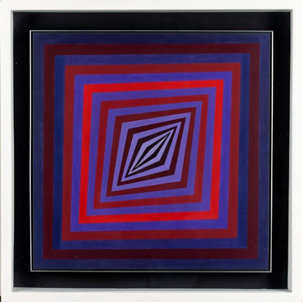 VICTOR VASARELY : Rhombus-A  - Asta Arte Moderna e Contemporanea - Associazione Nazionale - Case d'Asta italiane