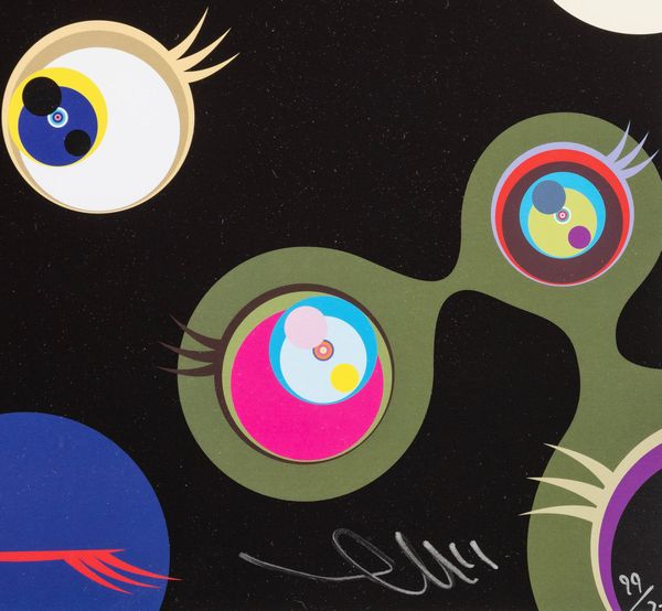 TAKASHI MURAKAMI : Jellyfish eyes  - Asta Arte Moderna e Contemporanea - Associazione Nazionale - Case d'Asta italiane