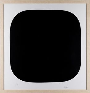 Ellsworth Kelly : Black variation II  - Asta Arte Moderna e Contemporanea - Associazione Nazionale - Case d'Asta italiane