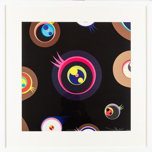 TAKASHI MURAKAMI : Jellyfish eyes  - Asta Arte Moderna e Contemporanea - Associazione Nazionale - Case d'Asta italiane