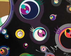 TAKASHI MURAKAMI : Jellyfish eyes  - Asta Arte Moderna e Contemporanea - Associazione Nazionale - Case d'Asta italiane