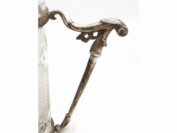 Set da tavola in argento e cristallo molato  - Asta Una casa al Ponte Vecchio - Associazione Nazionale - Case d'Asta italiane