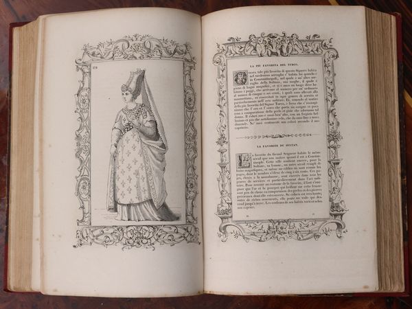 CESARE VECELLIO : Costumes anciens et modernes - Habiti antichi e moderni di tutto il mondo  - Asta Una casa al Ponte Vecchio - Associazione Nazionale - Case d'Asta italiane