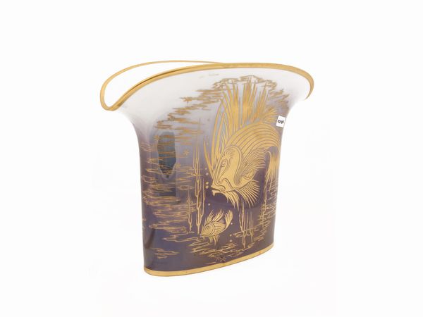 Vaso in porcellana, Morbelli Arte  - Asta Una casa al Ponte Vecchio - Associazione Nazionale - Case d'Asta italiane