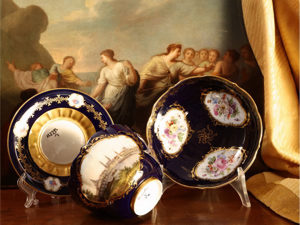 Grande tazza da collezione in porcellana, Meissen  - Asta Una casa al Ponte Vecchio - Associazione Nazionale - Case d'Asta italiane