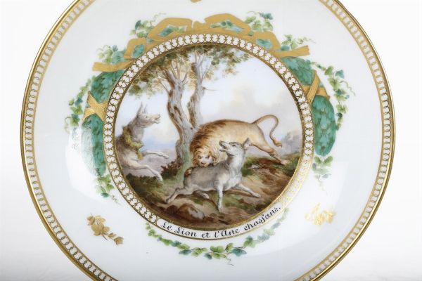 Tazza con piattino<BR>Meissen, 1770-1780 circa  - Asta Dimore italiane - Associazione Nazionale - Case d'Asta italiane