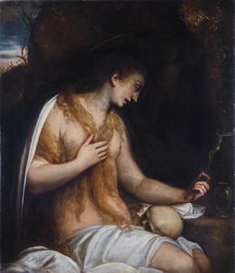 Luca Cambiaso - Maddalena in contemplazione