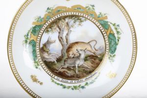 Tazza con piattino<BR>Meissen, 1770-1780 circa  - Asta Dimore italiane - Associazione Nazionale - Case d'Asta italiane