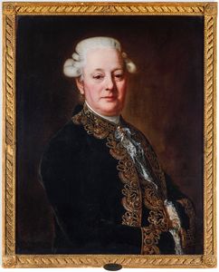 Johann Georg Weikert, Attribuito a - Ritratto di gentiluomo