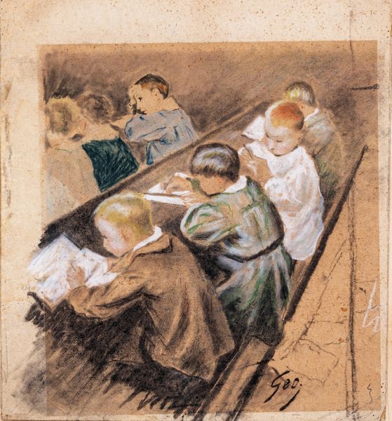 Jean Jules Henry Geoffroy Géo : I banchi di scuola  - Asta  Asta a Tempo - Antiquariato: Arredi, Icone, Dipinti Antichi e del XIX Secolo , Arte Orientale - Associazione Nazionale - Case d'Asta italiane