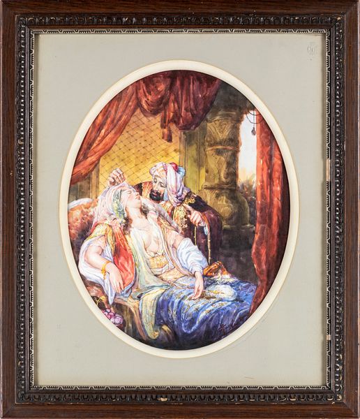 Giuseppe Aureli : Scena orientale  - Asta  Asta a Tempo - Antiquariato: Arredi, Icone, Dipinti Antichi e del XIX Secolo , Arte Orientale - Associazione Nazionale - Case d'Asta italiane