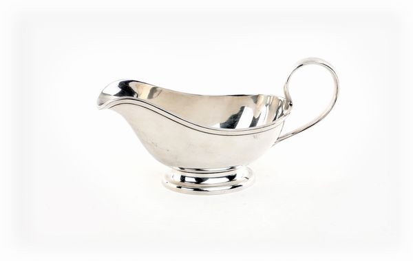 Salsiera a navicella, Krupp Berndorf  - Asta Asta a Tempo a Libera Offerta - Arredi per la Tavola in Silver Plated - Associazione Nazionale - Case d'Asta italiane