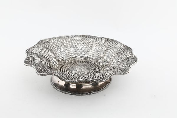 Cestino in metallo argentato, Christofle  - Asta Asta a Tempo a Libera Offerta - Arredi per la Tavola in Silver Plated - Associazione Nazionale - Case d'Asta italiane