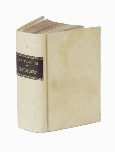 MARCUS TULLIUS CICERO : Rhetoricorum ad Herennium libri quatuor... Rhetoricorum posterior Tomus...  - Asta Libri a stampa dal XVI al XX secolo | ASTA A TEMPO - PARTE II  - Associazione Nazionale - Case d'Asta italiane