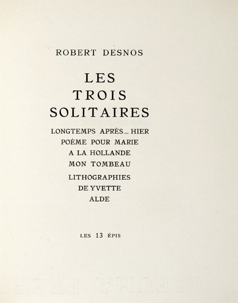 CLAUDE FARRRE : L'Homme qui assassina [...] Illustr de quinze compositions originales dont sept en couleurs au reprage graves par Henri Farge.  - Asta Libri a stampa dal XVI al XX secolo | ASTA A TEMPO - PARTE II  - Associazione Nazionale - Case d'Asta italiane