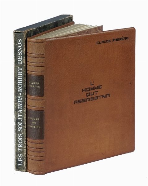 CLAUDE FARRRE : L'Homme qui assassina [...] Illustr de quinze compositions originales dont sept en couleurs au reprage graves par Henri Farge.  - Asta Libri a stampa dal XVI al XX secolo | ASTA A TEMPO - PARTE II  - Associazione Nazionale - Case d'Asta italiane