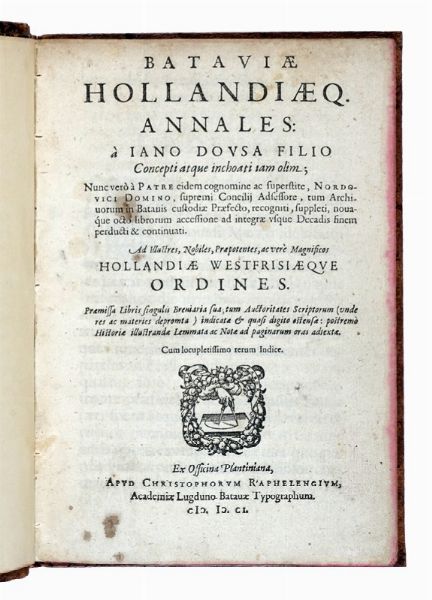 RUTGERUS HERMANNIDES : Britannia Magna, sive Anglia, Scotiae, Hiberniae [...] descriptio...  - Asta Libri a stampa dal XVI al XX secolo | ASTA A TEMPO - PARTE II  - Associazione Nazionale - Case d'Asta italiane