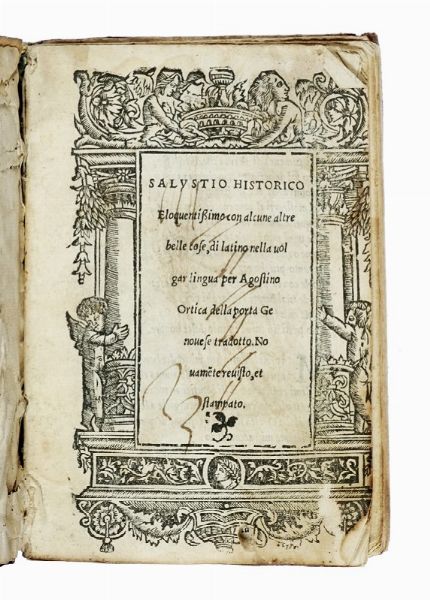 Lotto composto di 5 opere del XVI secolo.  - Asta Libri a stampa dal XVI al XX secolo | ASTA A TEMPO - PARTE II  - Associazione Nazionale - Case d'Asta italiane